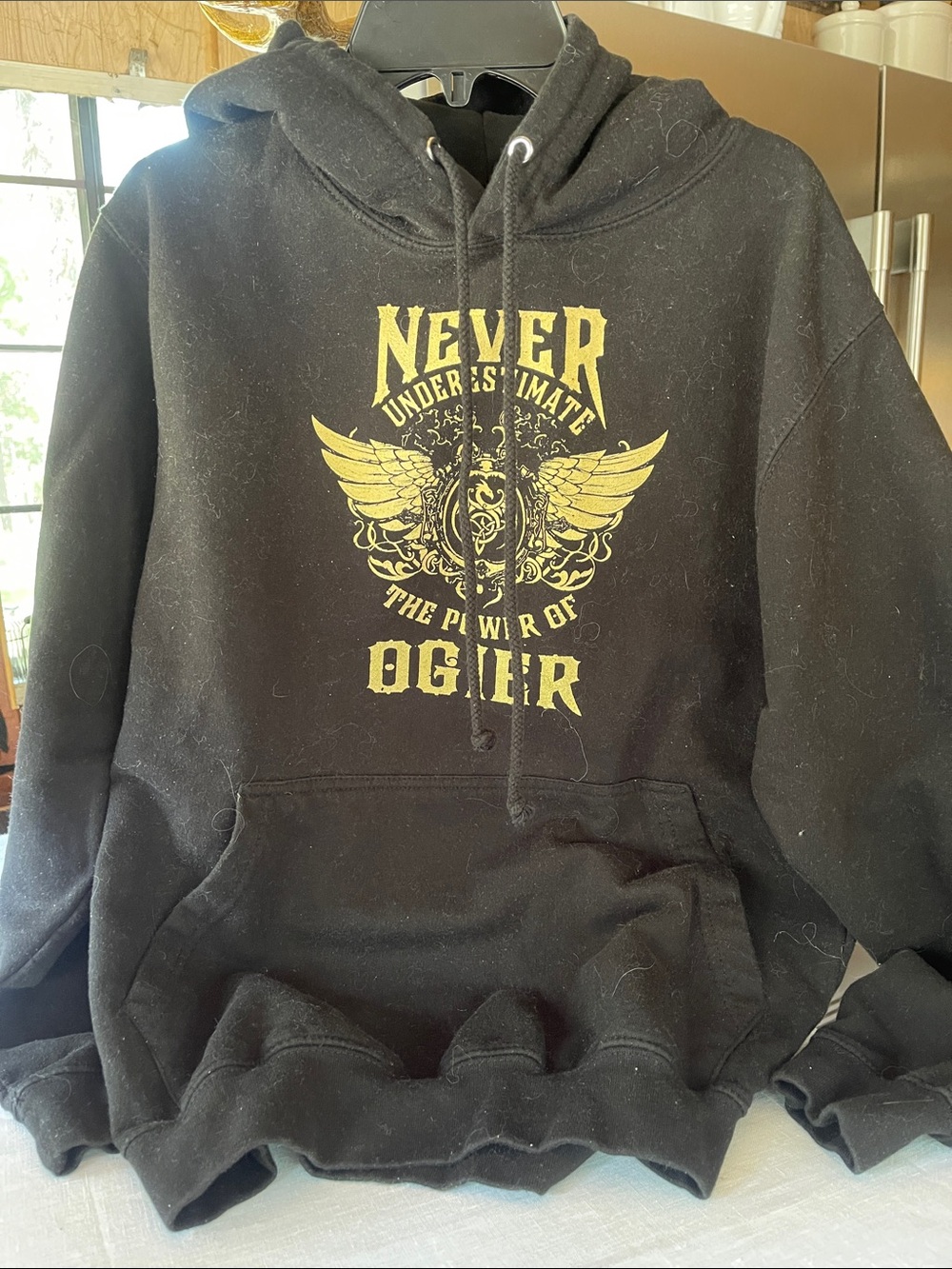 Black Ogier new hoodie Size Small